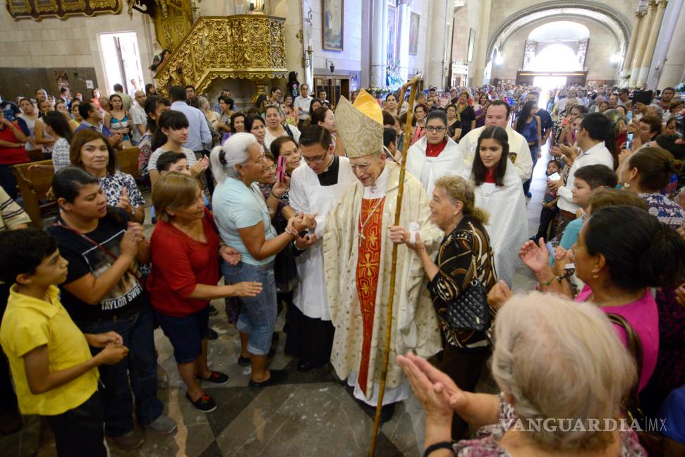 Festeja obispo emérito de Saltillo 46 años de vida episcopal