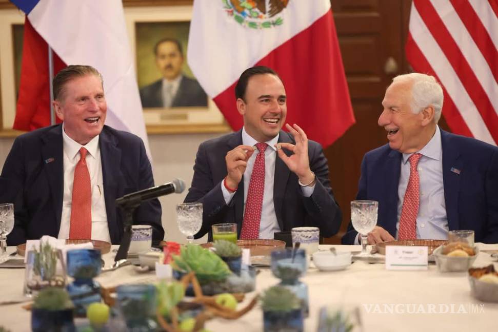 $!Manolo Jiménez resaltó la relación cercana que han tenido Coahuila y Texas históricamente.