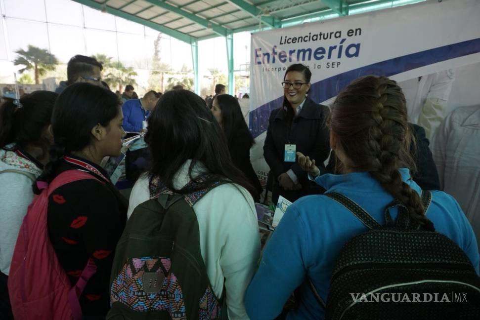 $!Más de tres mil estudiantes laguneros participan en la Expo Universidades