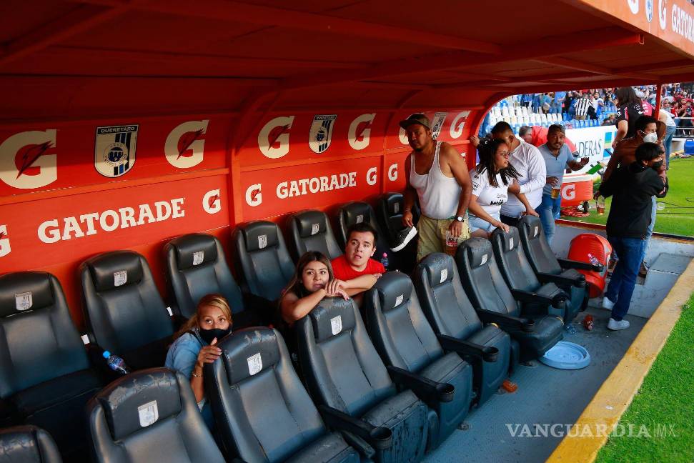 Trifulca Querétaro vs. Atlas: aficionados relatan los momentos de terror en La Corregidora