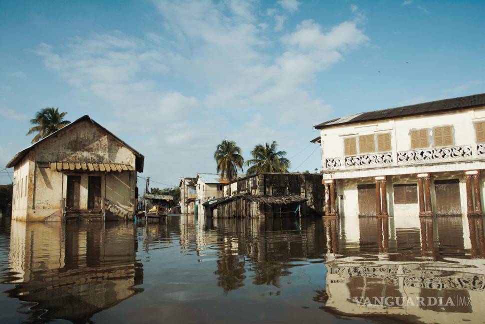 $!Captan cómo las inundaciones sin precedentes devastaron un sitio del Patrimonio Mundial en Costa de Marfil