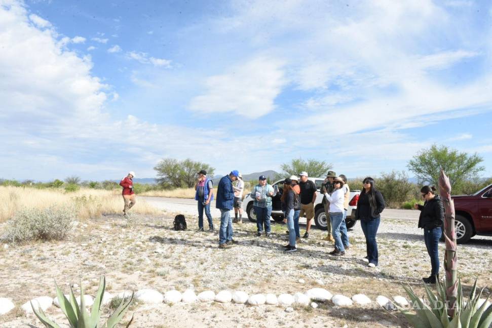 $!Realizan supervisión de zona para el proyecto del Geoparque en Múzquiz, Coahuila