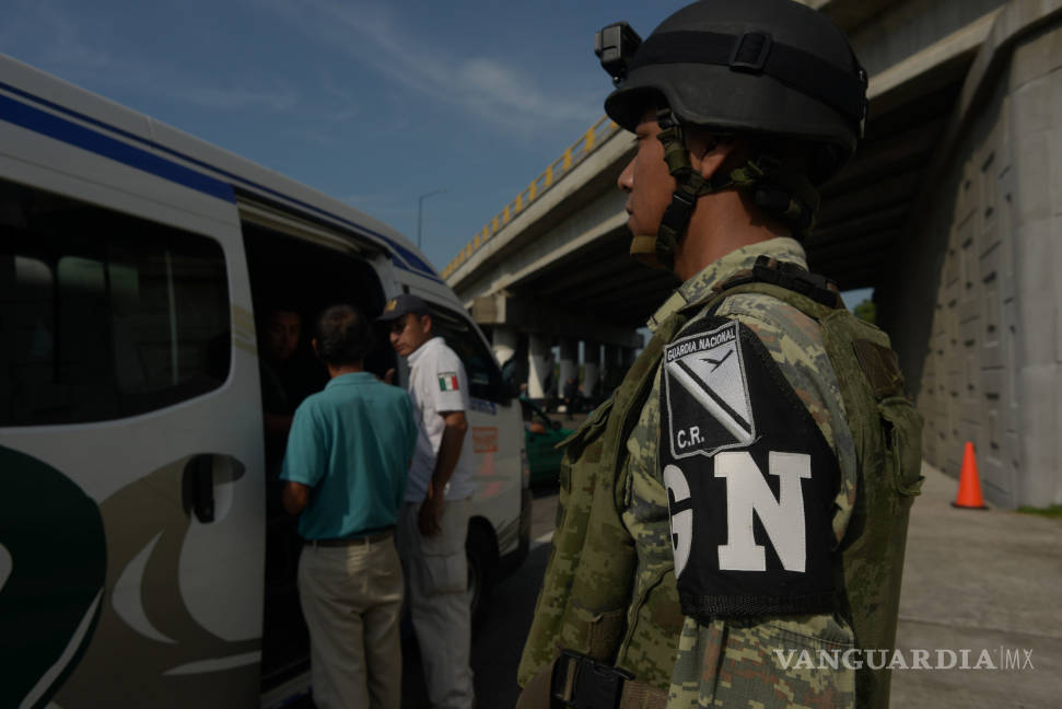 $!México endurece el control migratorio en su frontera sur con la Guardia Nacional (fotogalería)