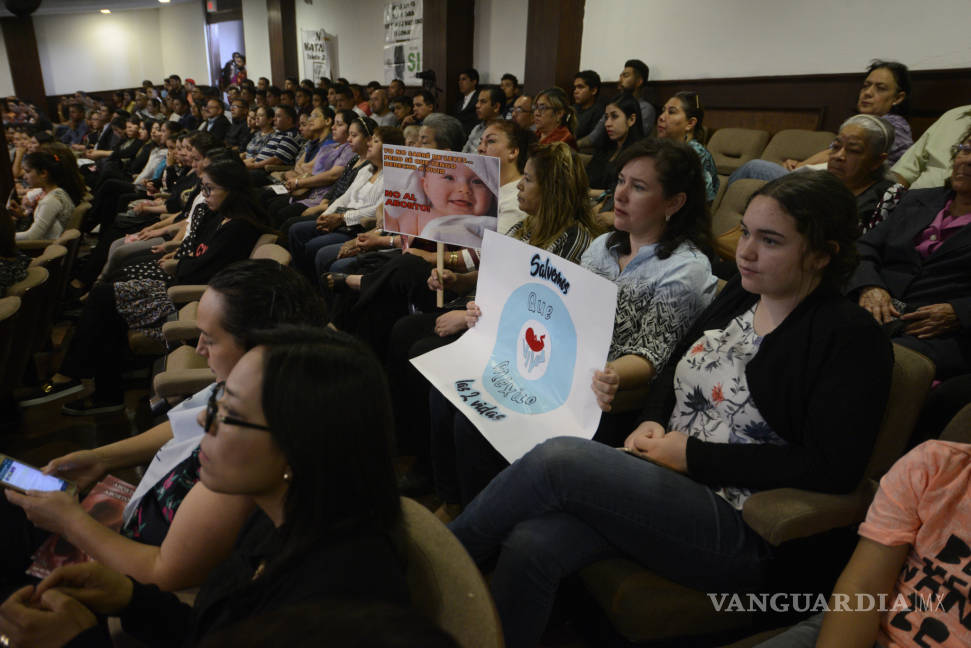 $!Unen voces en Coahuila contra la despenalización del aborto