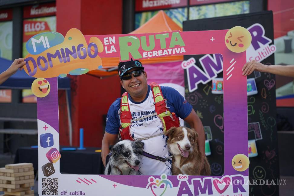 $!La Ruta Recreativa es un excelente pretexto para sacar a pasear a las mascotas.