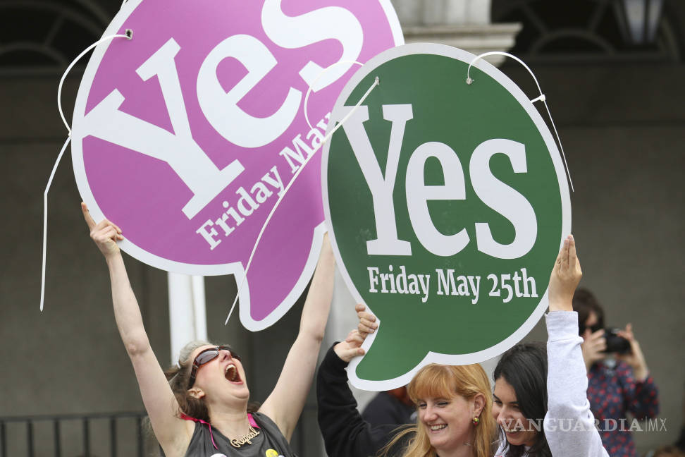 $!Irlandeses aprueban derecho al aborto en referéndum histórico