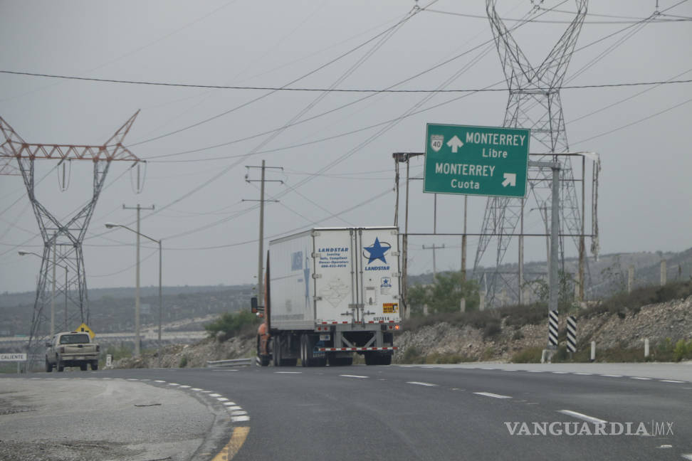 $!Obsoleta la señalización electrónica en la carretera Saltillo-Monterrey