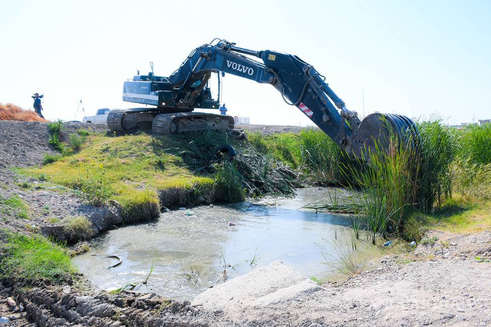 Analiza Conagua proyecto ejecutivo de arroyo El Soldado en Piedras Negras