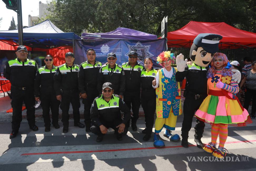 $!La Comisaría de Seguridad promovió la conducción responsable mediante actividades interactivas para todas las edades.