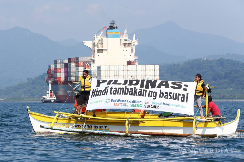 $!Filipinas devuelve su basura a Canadá &quot;empaquetadas&quot; en 69 contenedores