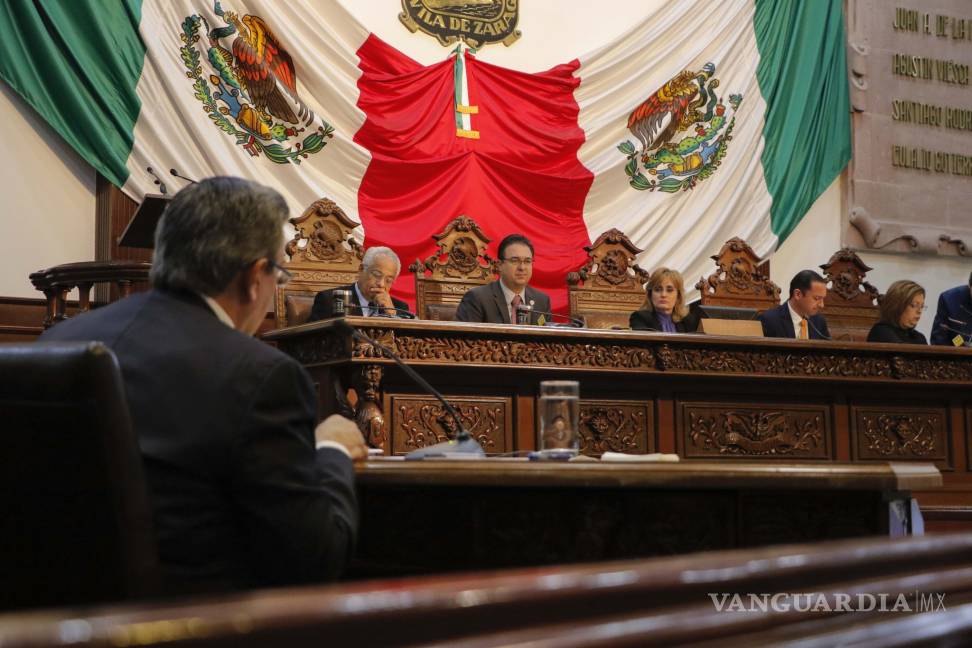$!Secretario de Finanzas, Blas Flores Dávila, comparece en Congreso de Coahuila