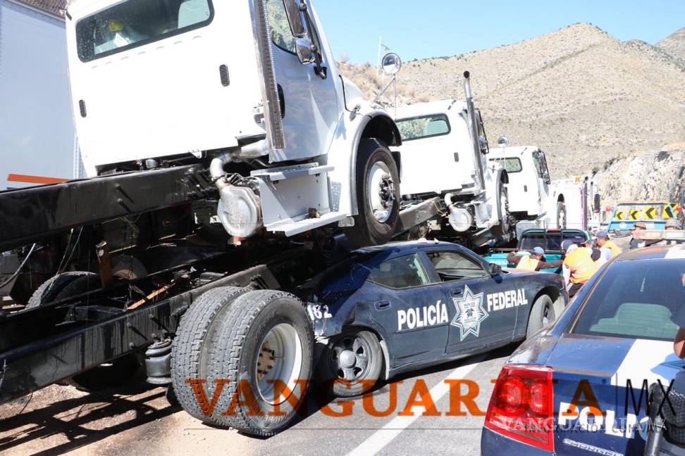 $!En menos de 24 horas, Los Chorros en Coahuila registran tres aparatosos accidentes