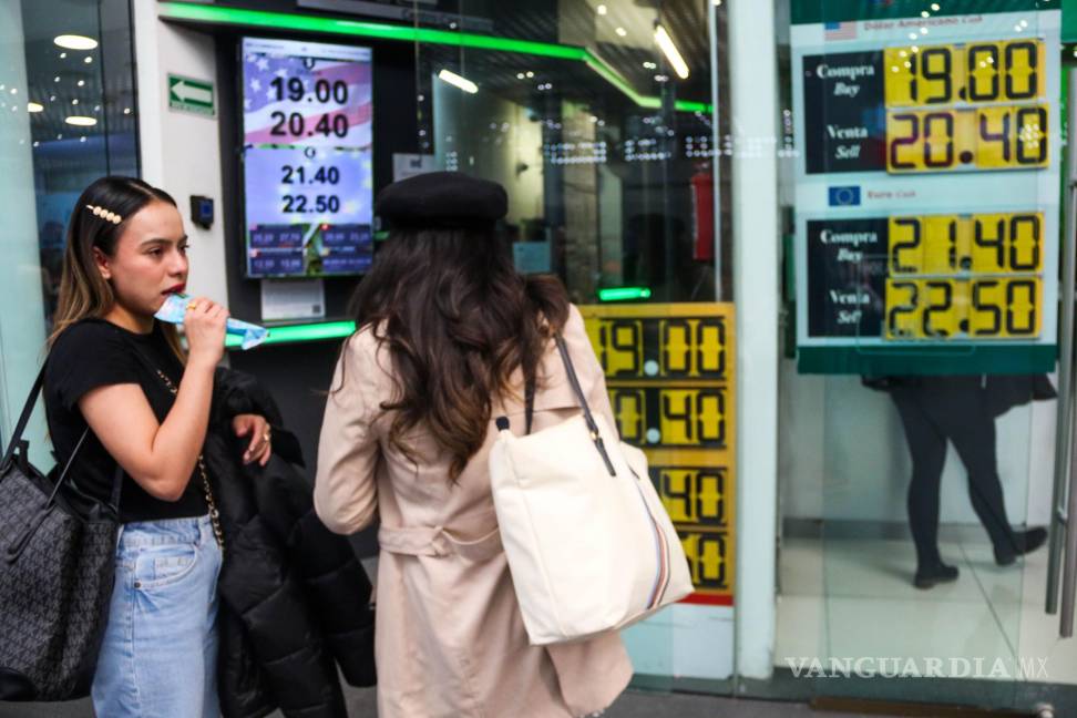 $!El dólar ganó terreno en México, con lo cual suman tres jornadas de pérdidas por parte del peso.