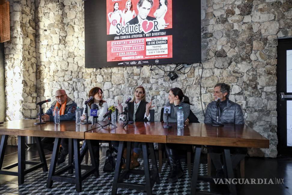 $!Chantal Andere aseguró que la buena relación con sus compañeros se refleja a la hora de la obra en escena.
