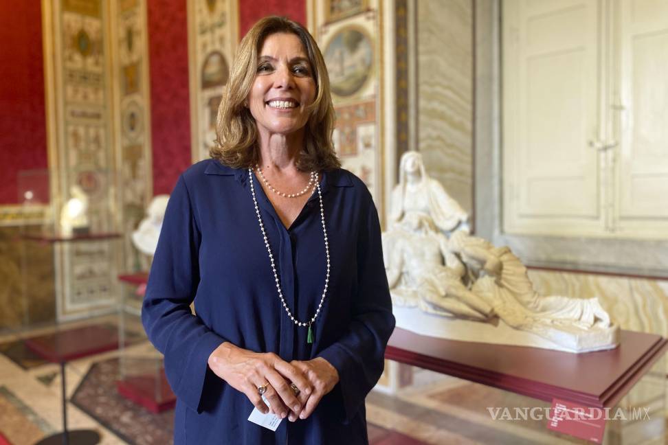 $!Barbara Jatta, directora de los Museos Vaticanos, primera mujer que ocupa este cargo, nombrada en 2016 por el papa Francisco, en un hecho sin precedentes.