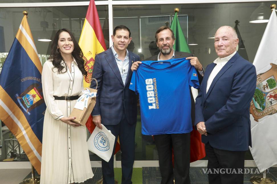 $!El cónsul general de España en Monterrey, Vicente-J Mas Taladriz, reconoció los lazos históricos y culturales que unen a México y España.