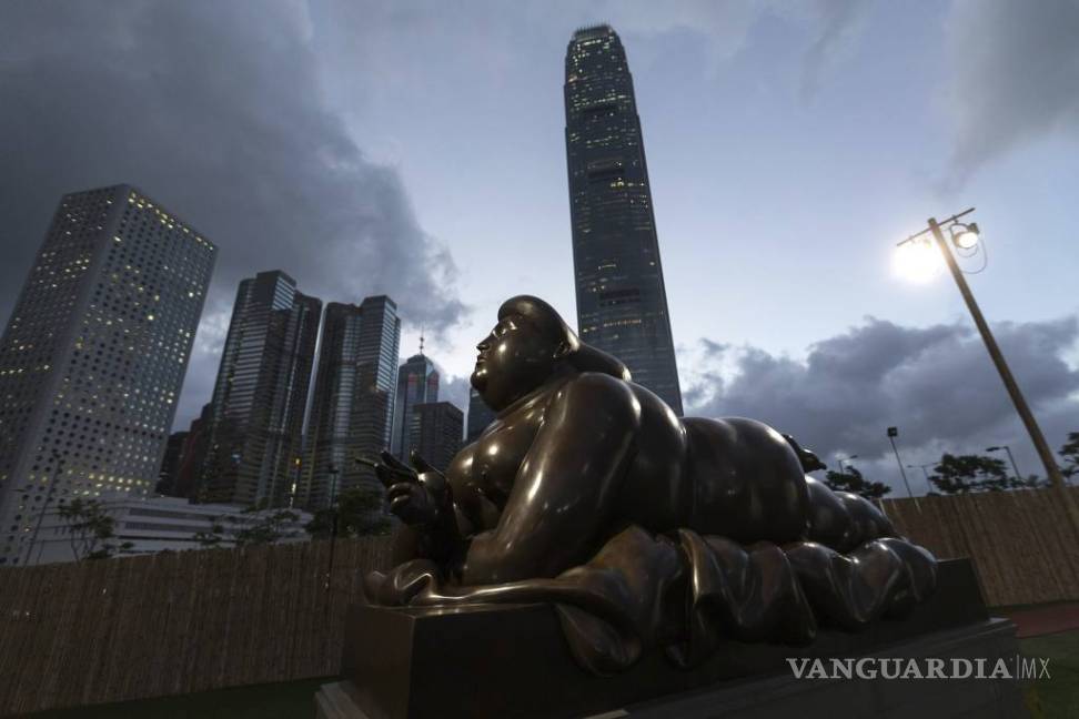 $!Botero, primer artista en exponer esculturas en el centro de Hong Kong