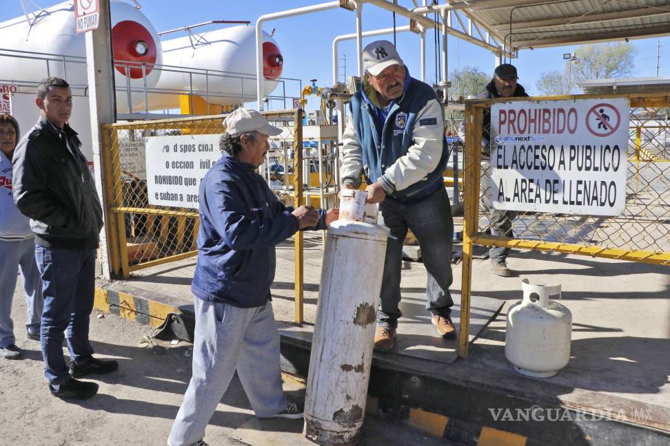 Aumenta en Saltillo 60 por ciento la venta de gas LP