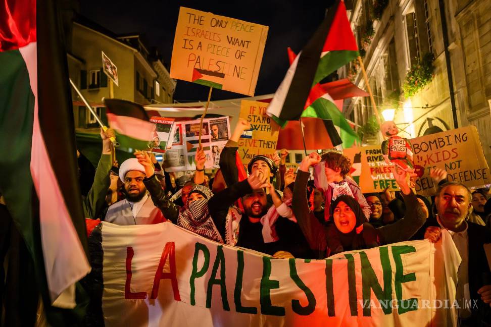 Estas son las imágenes de las protestas en varias ciudades del mundo tras el bombardeo al hospital Al Ahli en Gaza