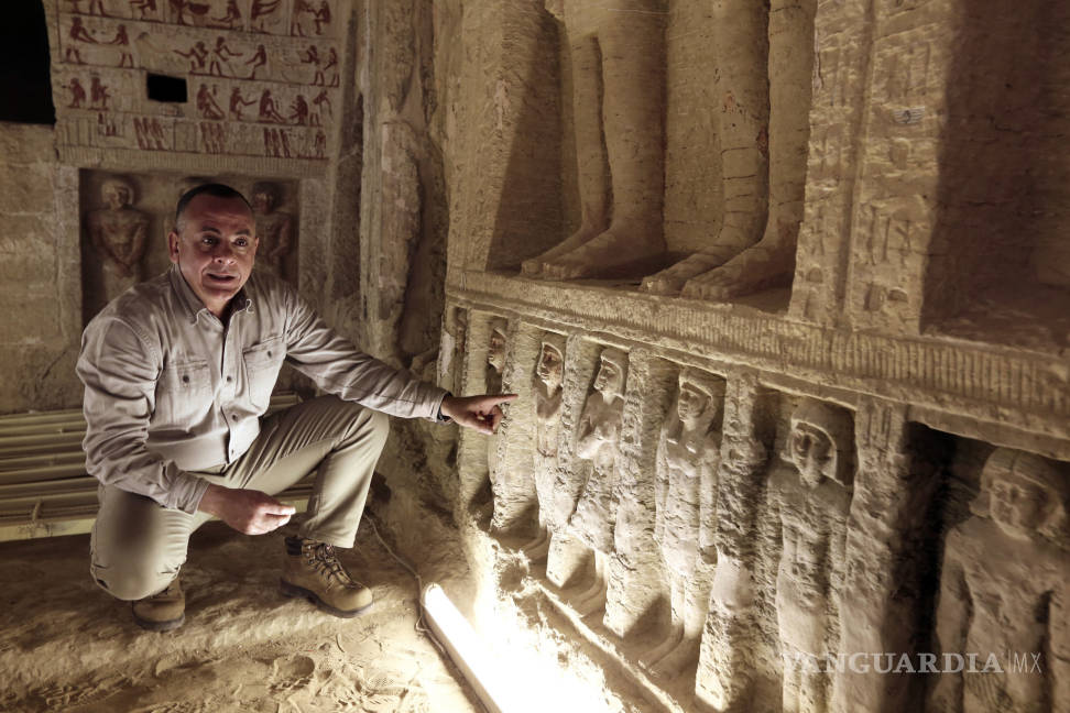 $!Descubren una tumba de hace 4 mil 400 años en Egipto