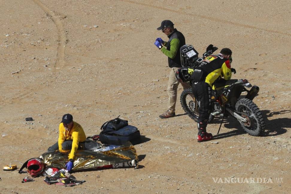 $!Muere piloto en el Rally Dakar tras aparatoso accidente
