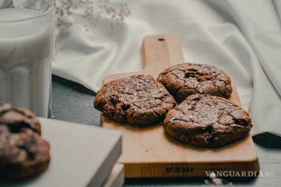 $!Galletas de tres ingredientes de chocolate y avellanas.