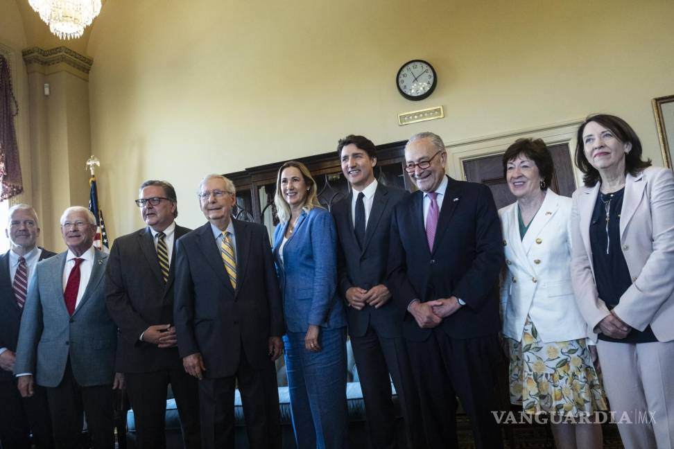 $!El primer Ministro Trudeau se reunió con los senadores antes de asistir a la Cumbre de la OTAN en Washington.