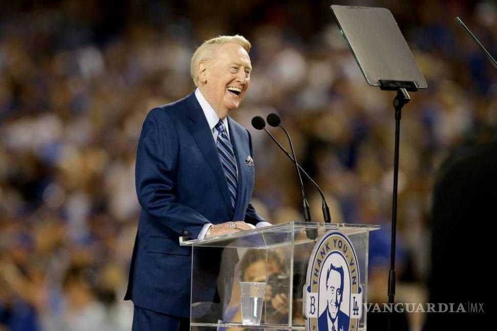 Scully, el mítico narrador durante 67 años con Dodgers, recibe gran homenaje