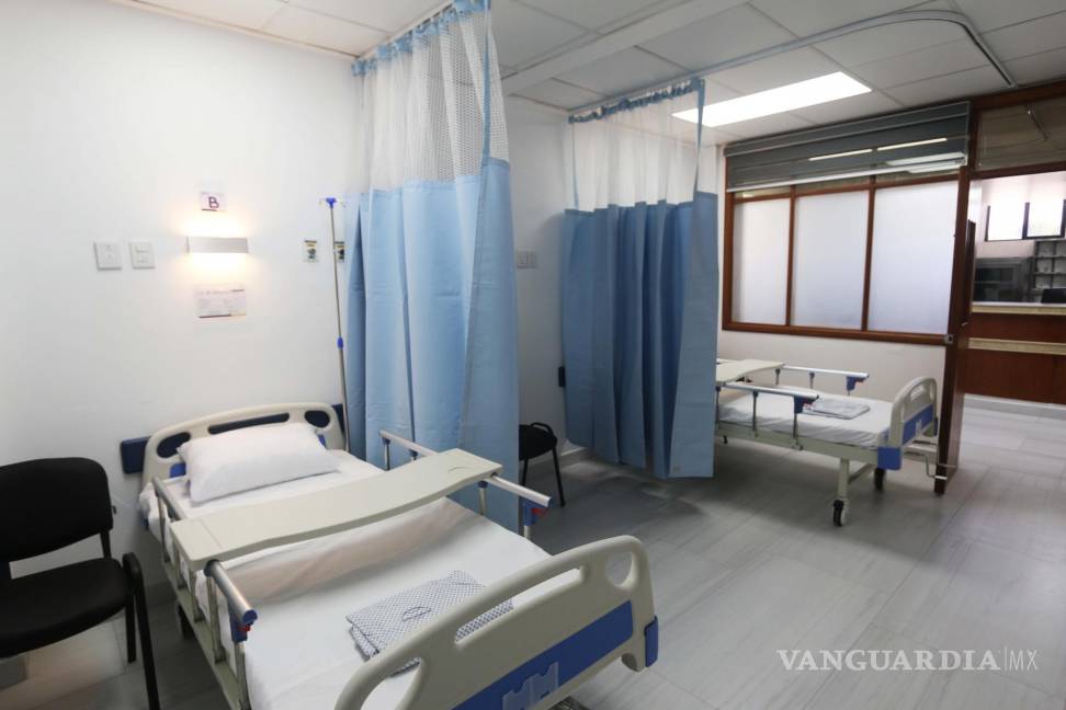 $!El área médica cuenta con cuatro habitaciones privadas, cuatro salas generales con doble cama, una central de enfermería y una sala de pruebas de esfuerzo de Cardiología.