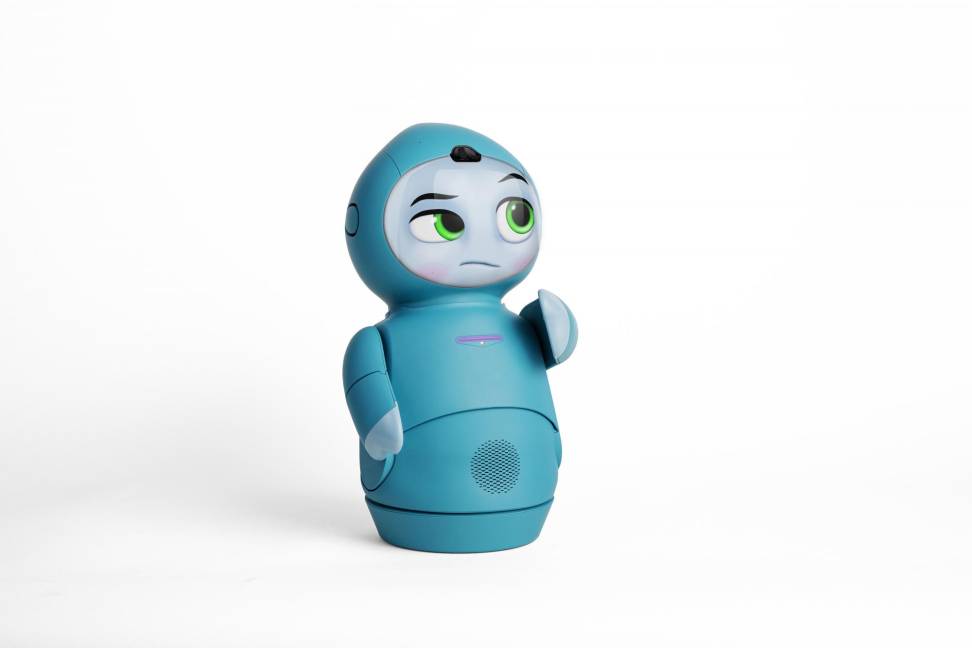 $!El robot infantil Moxie, expresando extrañeza. EFE/Embodied