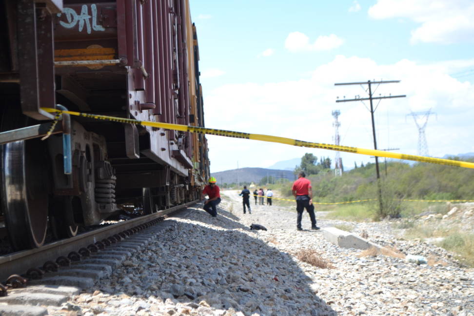 $!Migrante hondureño muere luego de ser arrastrado por tren en Saltillo