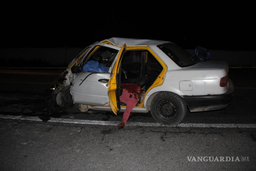 $!¡Accidente mortal! Dos personas pierden la vida en la carretera a Zacatecas