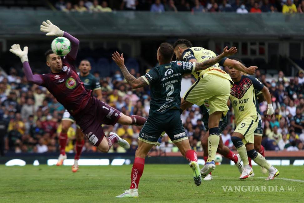 $!Partido entre América y Puebla en el Estadio Azteca correspondiente al duelo de los cuartos de final del Torneo Clausura 2022.