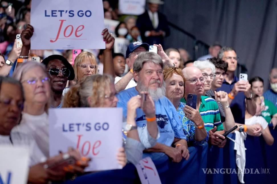 $!El titubeante desempeño del presidente Joe Biden en el debate provocó que algunos en su partido se cuestionen si debería ser reemplazado en las boletas.