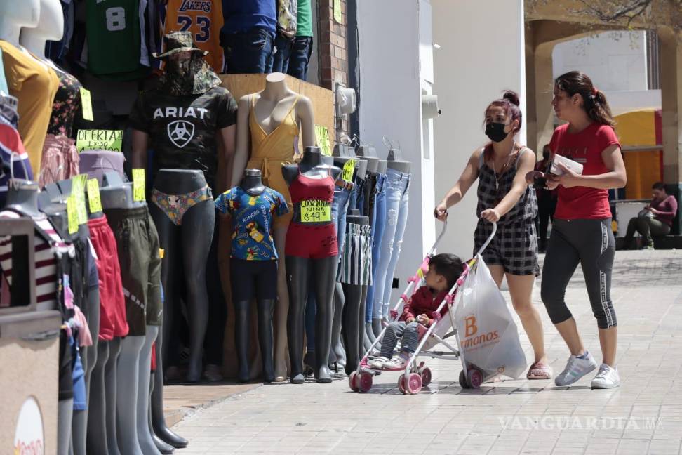 Cubrebocas seguirá siendo obligatorio en los comercios del Centro Histórico de Saltillo