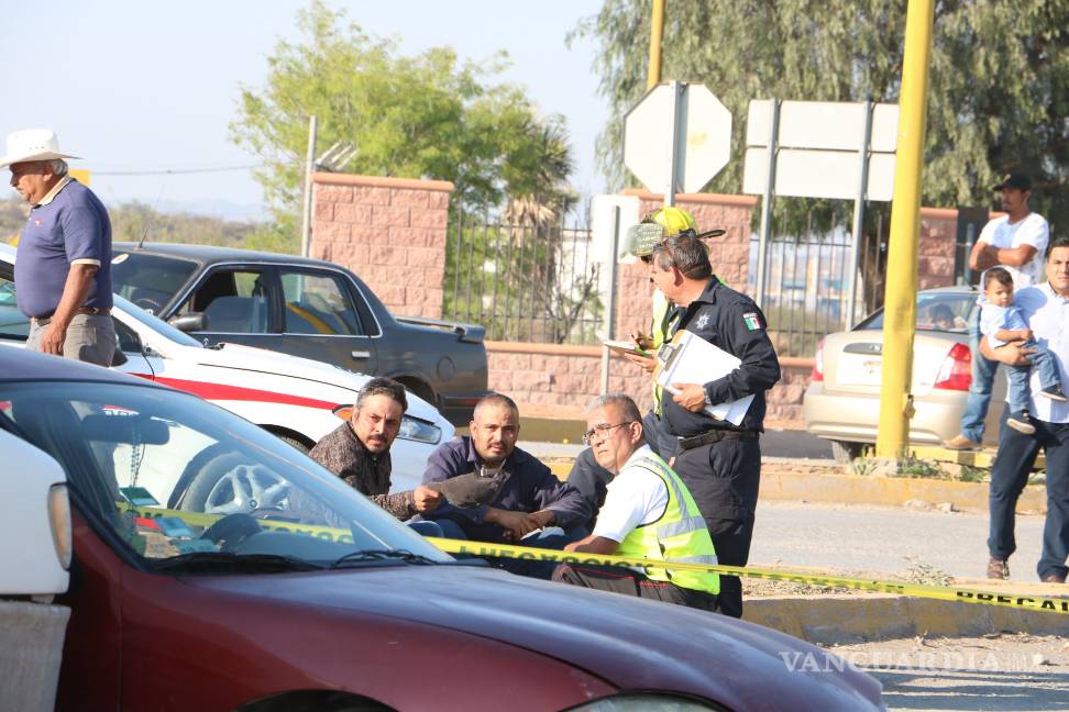 Buscan a trailero que mató a menor en accidente y huyó corriendo en Saltillo