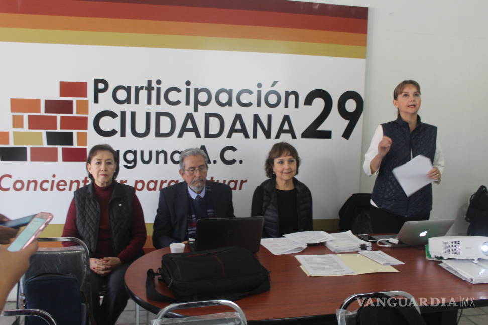 $!Cuestiona ONG de La Laguna plan financiero del Estado para 2019
