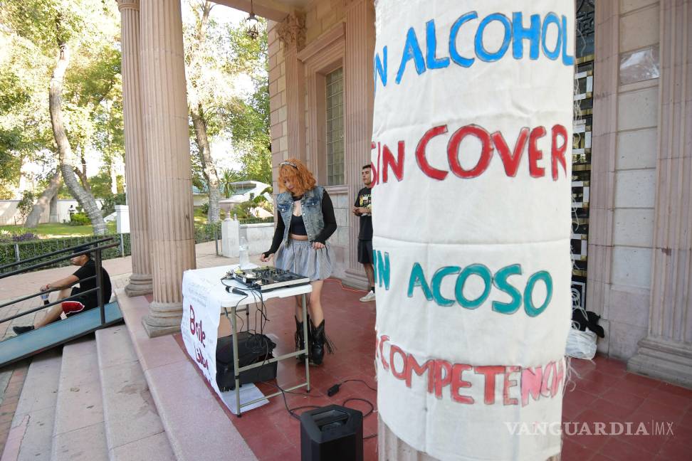 $!La organización es mínima: solo un equipo de sonido y coordinación básica para animar el espacio.