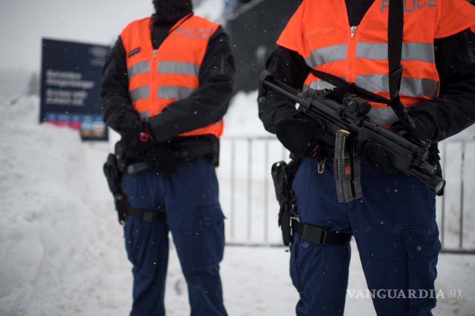 $!Seguridad en el Foro de Davos está a cargo de 4,400 miembros del Ejército
