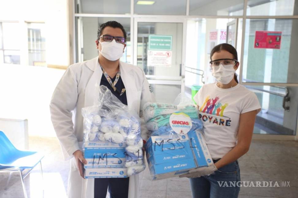 Suman 100 mil artículos de protección donados por Apoyaré
