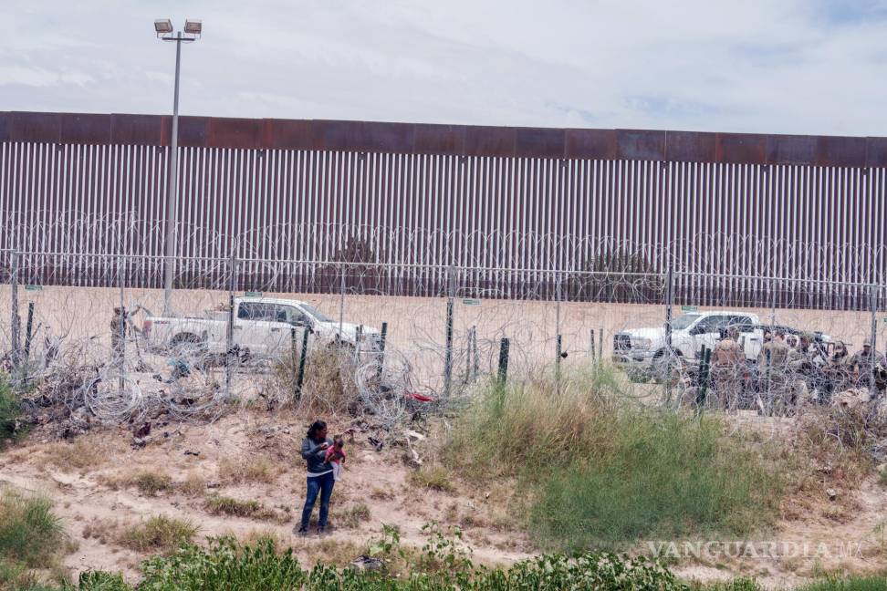 $!La frontera entre Estados Unidos y México desde Ciudad Juárez, México, el martes 4 de junio de 2024.