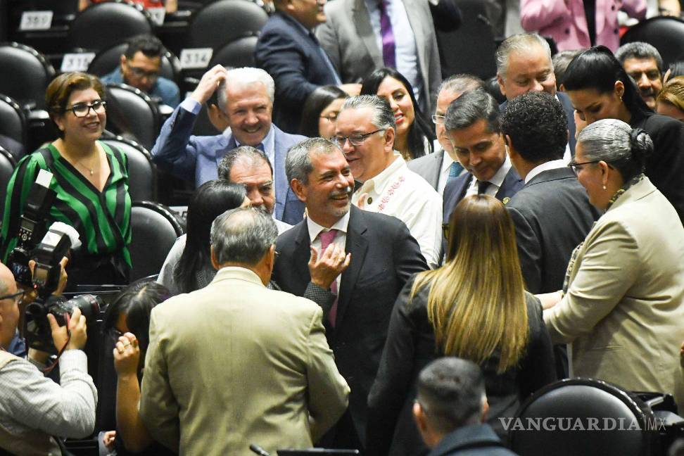 $!Édgar Amador Zamora, durante la sesión ordinaria de la Cámara de Diputados fue ratificado como Secretario de Hacienda y Crédito Público.