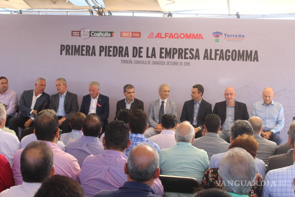 $!Construyen Alfagomma en Torreón; se crearán 400 empleos