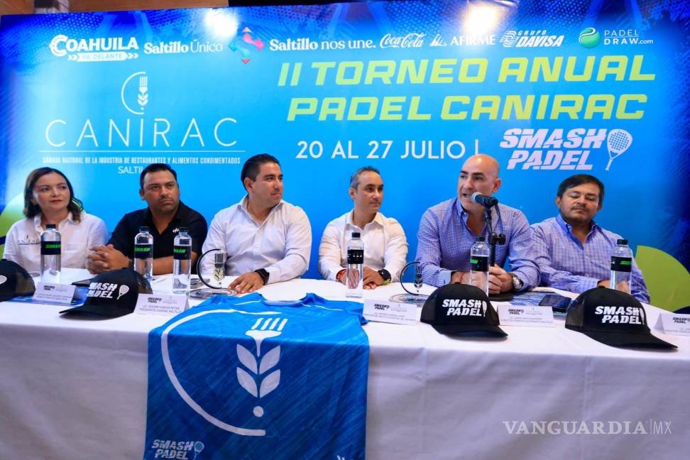 $!Invitan el Municipio, Estado y Canirac a II Torneo Anual de Pádel.