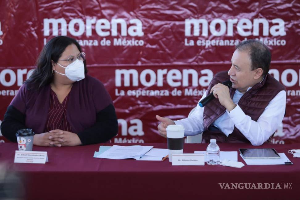 $!Recibe Alfonso Durazo su registro como precandidato único de Morena al gobierno de Sonora