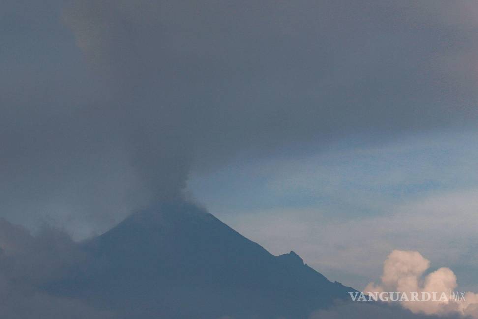 Asombrosas imágenes de la actividad del volcán Popocatépetl