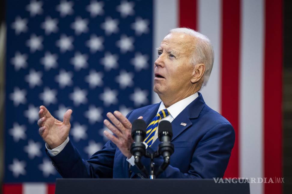 $!El presidente estadounidense Joe Biden promociona los esfuerzos económicos de su administración, en Largo, Maryland, el 14 de septiembre de 2023.