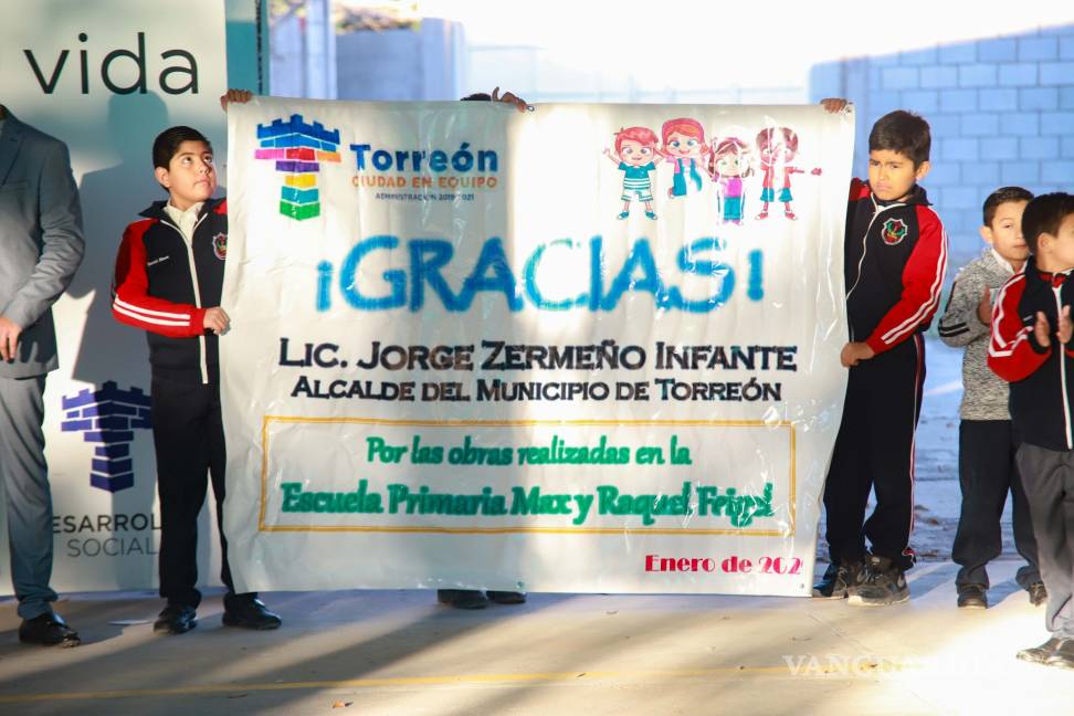$!Zermeño arranca primer Programa de Acción Escolar en Torreón