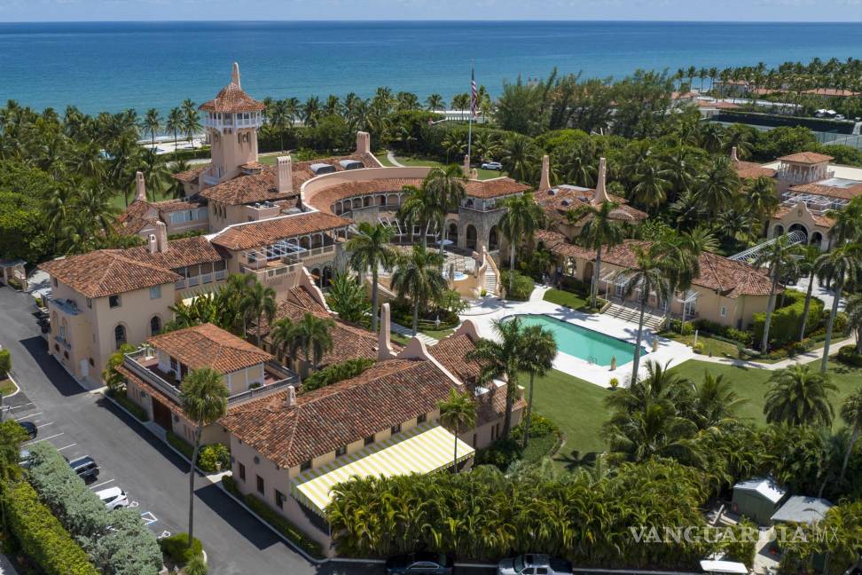 $!La finca Mar-a-Lago del expresidente Donald Trump en Palm Beach, Florida.