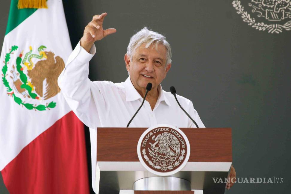 $!Andrés Manuel López Obrador, presidente de México durante la inauguración de instalaciones de la Guardia Nacional en Tamazula, Sinaloa. FOTO: PRESIDENCIA/CUARTOSCURO.COM